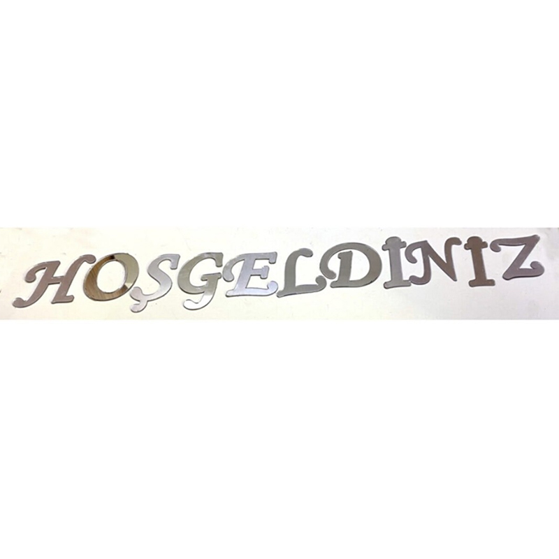 hoşgeldiniz (gümüş renk)